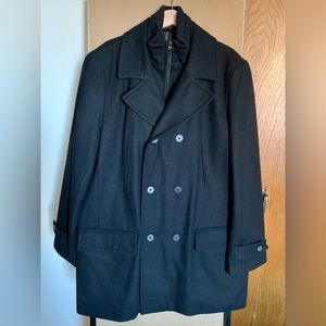 *SOLD* JF J. Ferrar Men’s Wool Blend Peacoat